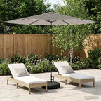 Garten-Sonnenschirm 300 x 300 cm Polyester Rechtwinklig