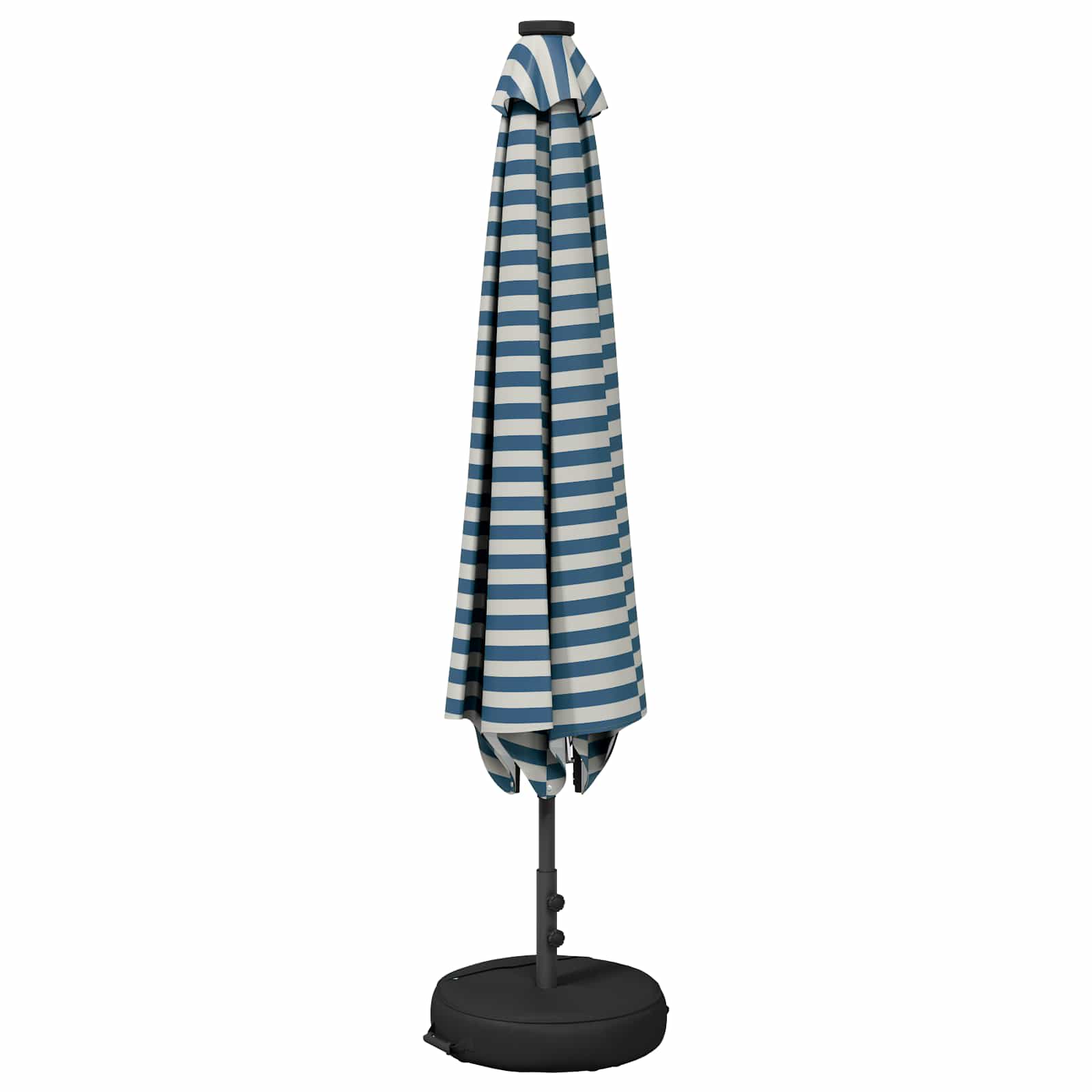 Garten Sonnenschirm mit LED-Lichtern 200 x 300 cm Polyester