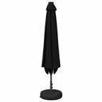Garten Sonnenschirm mit LED-Lichtern 230 x 230 cm Polyester