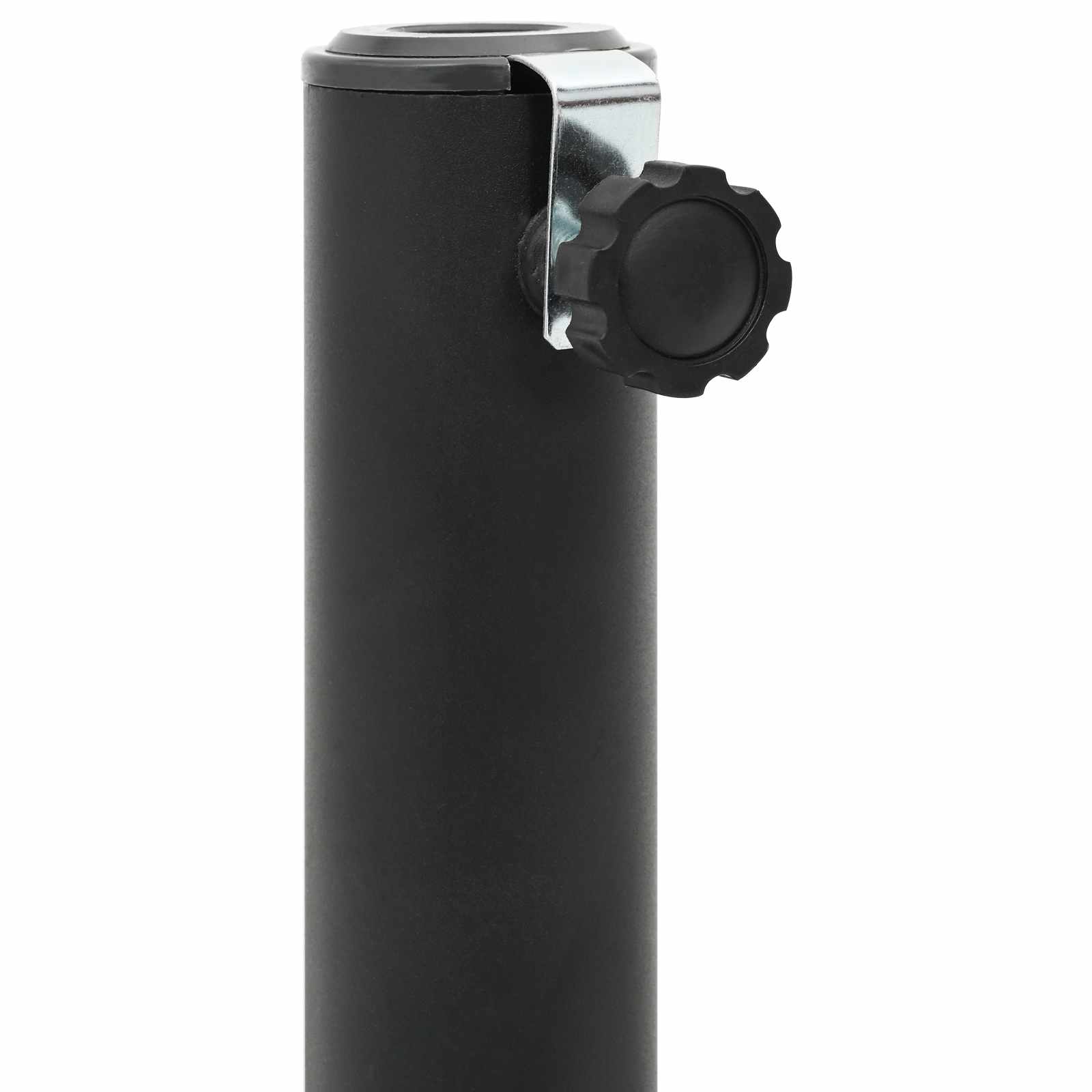 Parasolständer für 25–50 mm Stange Schwarz