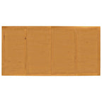 Esstisch 200 x 100 x 75 cm Massivholz Eiche Natur Rechtwinklig