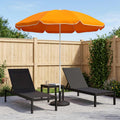 Garten-Sonnenschirm 160 cm 170T Polyester Orange