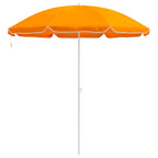 Garten-Sonnenschirm 240 cm 170T Polyester Orange