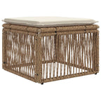 Gartensofa-set 13 pcs Beige Poly-Rattan