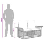 Gartensofa-set 11 pcs Beige Poly-Rattan