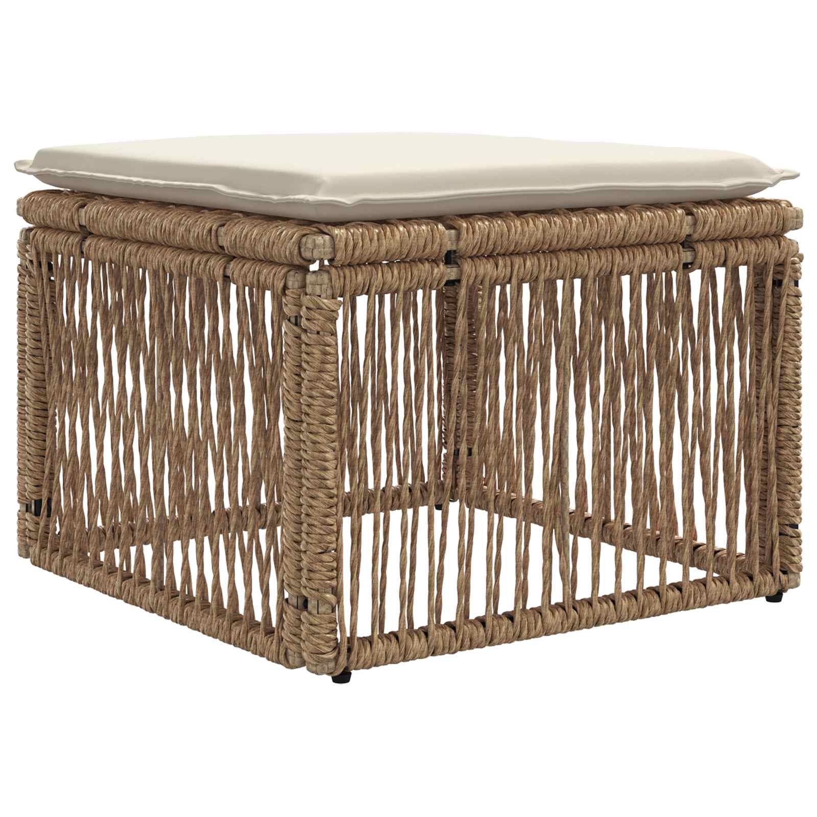 Gartensofa-set 13 pcs Beige Poly-Rattan