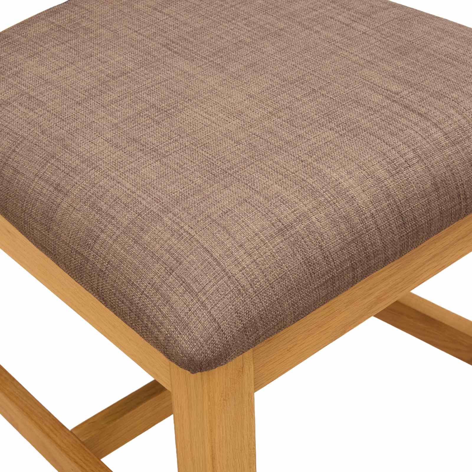 Esszimmerstuhl 2 pcs Massivholz Eiche Grau 45 x 59 x 92 cm