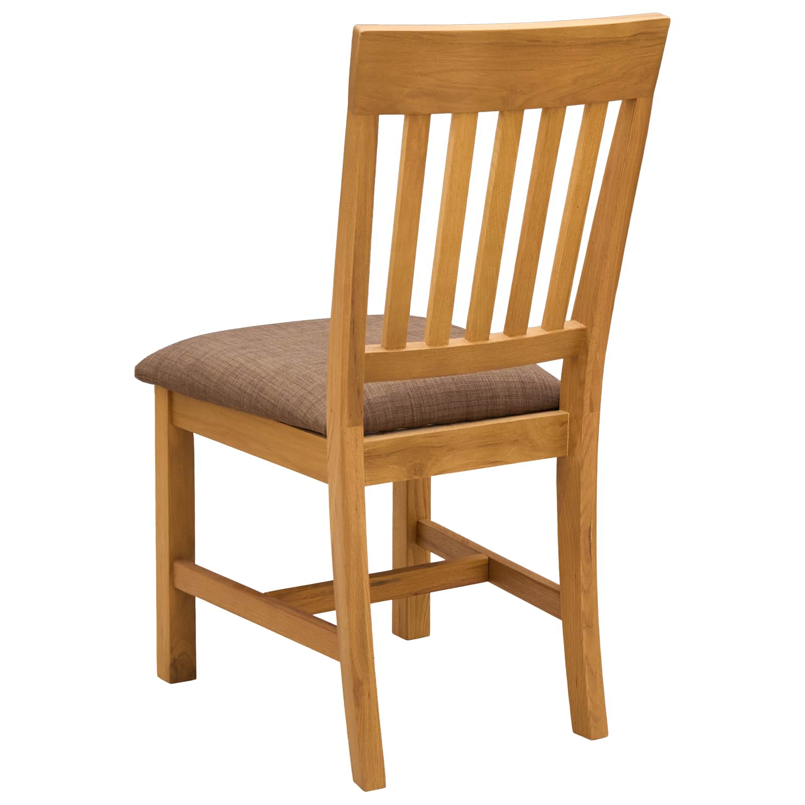 Esszimmerstuhl 2 pcs Massivholz Eiche Grau 45 x 59 x 92 cm