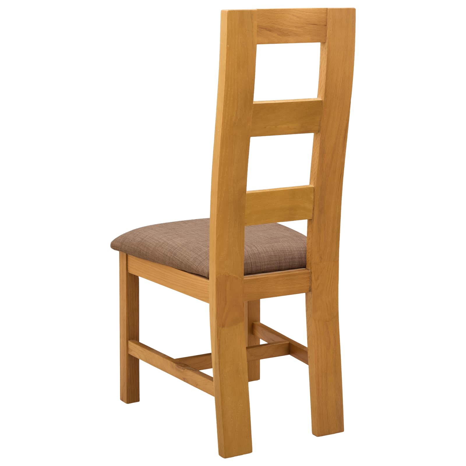 Esszimmerstuhl 2 pcs Massivholz Eiche Grau 45 x 51 x 105 cm