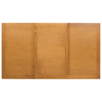 Esstisch 150 x 85 x 75 cm Massivholz Eiche Natur Rechtwinklig