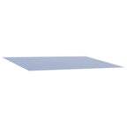Markisenersatzstoff Blau und Weiß 250 x 200 cm Polyester