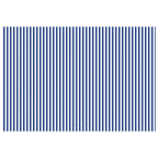 Markisenersatzstoff Blau und Weiß 350 x 200 cm Polyester