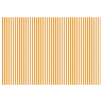 Markisenersatzstoff Gelb und Weiß 400 x 300 cm Polyester
