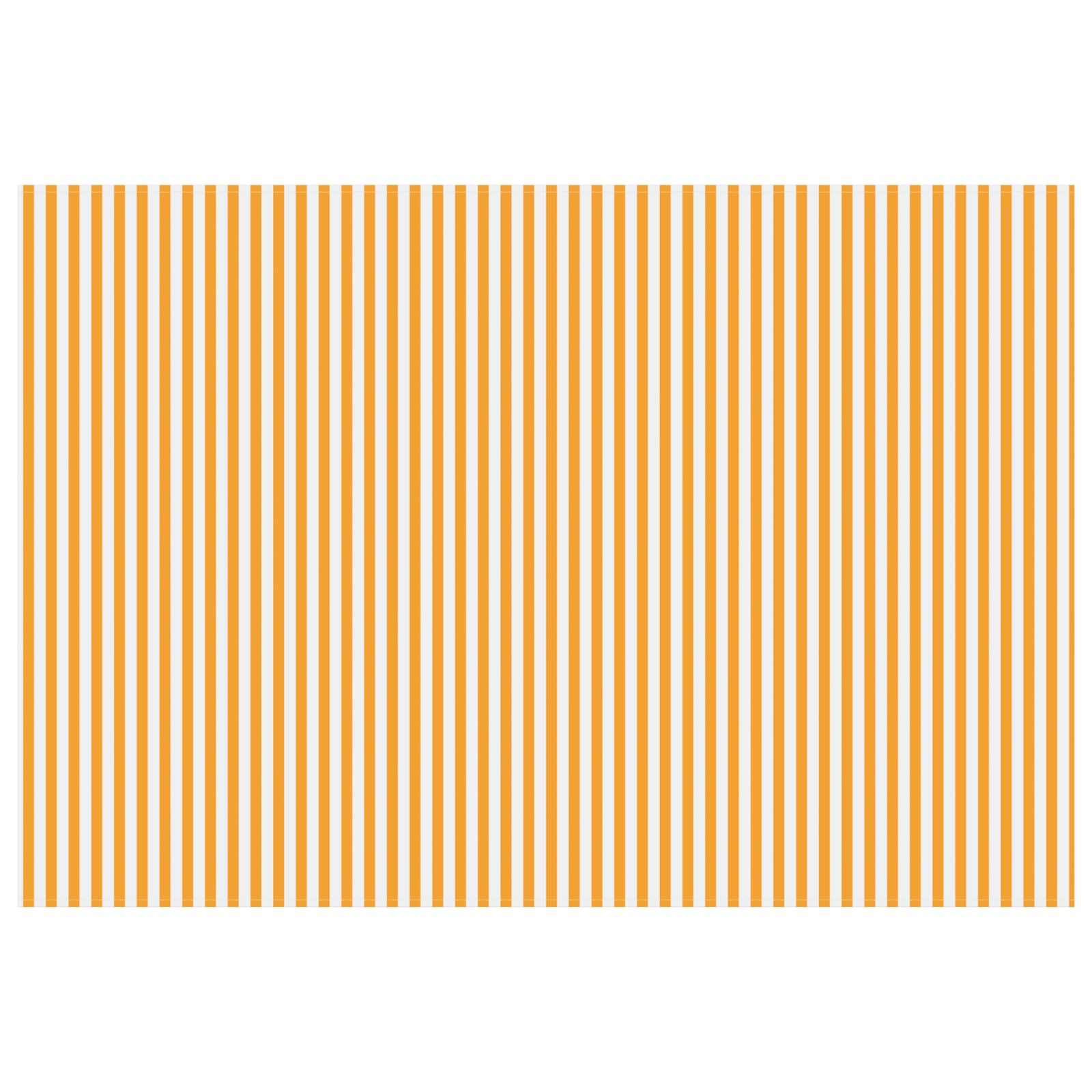 Markisenersatzstoff Gelb und Weiß 400 x 300 cm Polyester