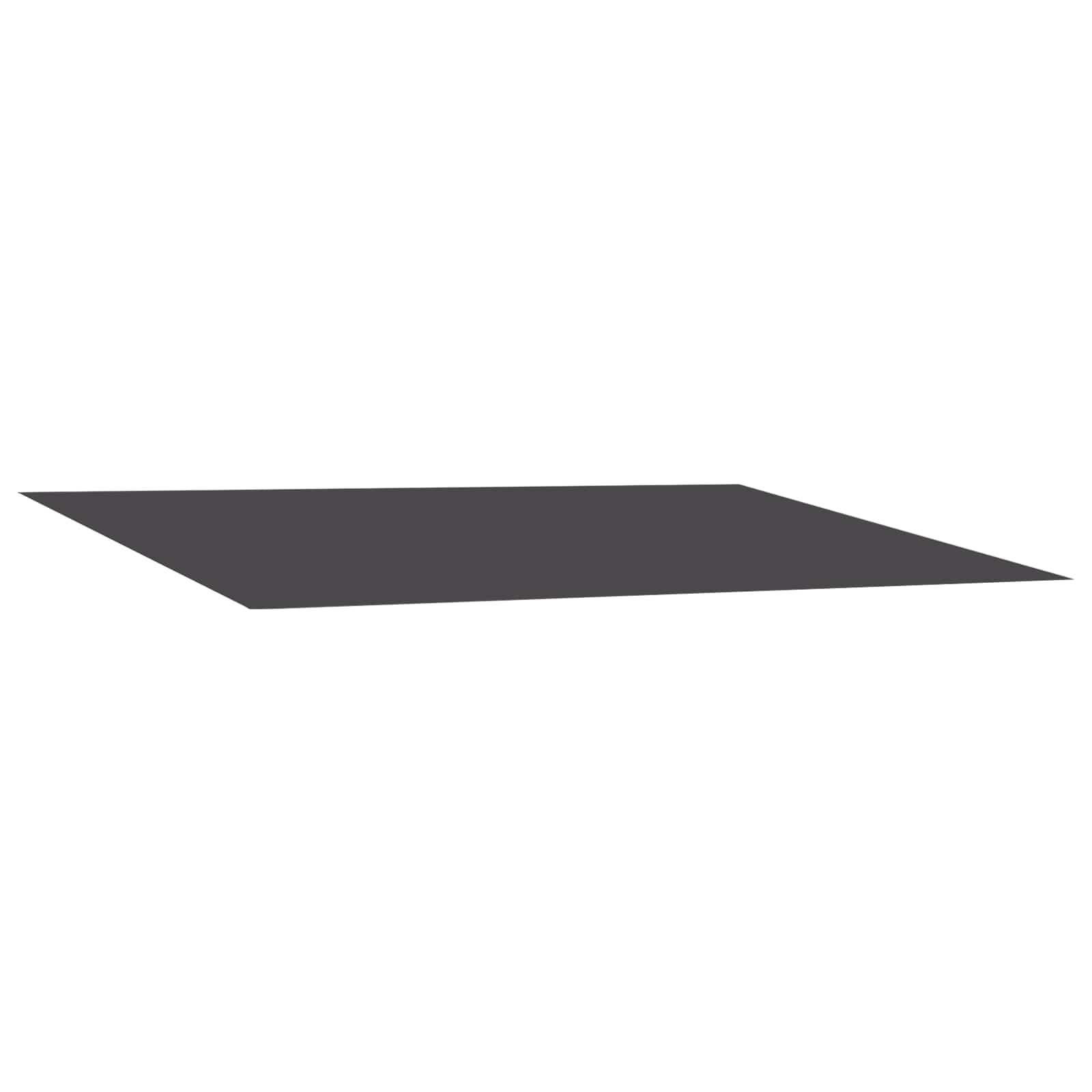 Markisenersatzstoff Anthrazit 300 x 250 cm Polyester