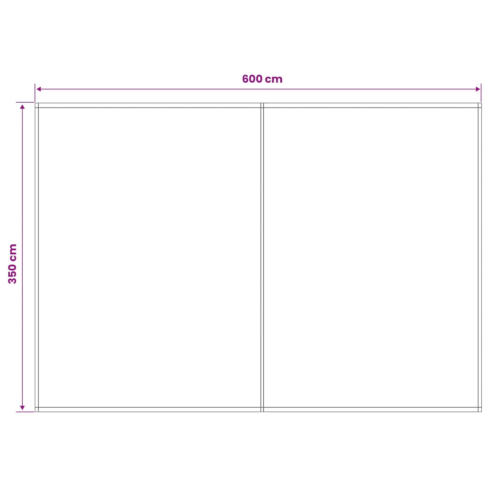 Markisenersatzstoff Orange und Braun 600 x 350 cm Polyester