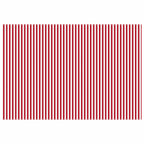 Markisenersatzstoff Rot und Weiß 400 x 350 cm Polyester