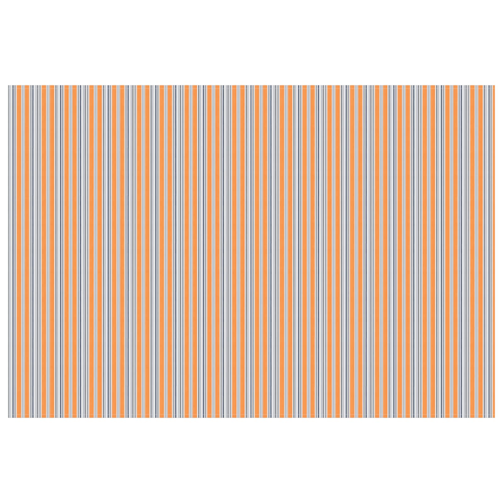 Markisenersatzstoff Blau und Orange 400 x 300 cm Polyester