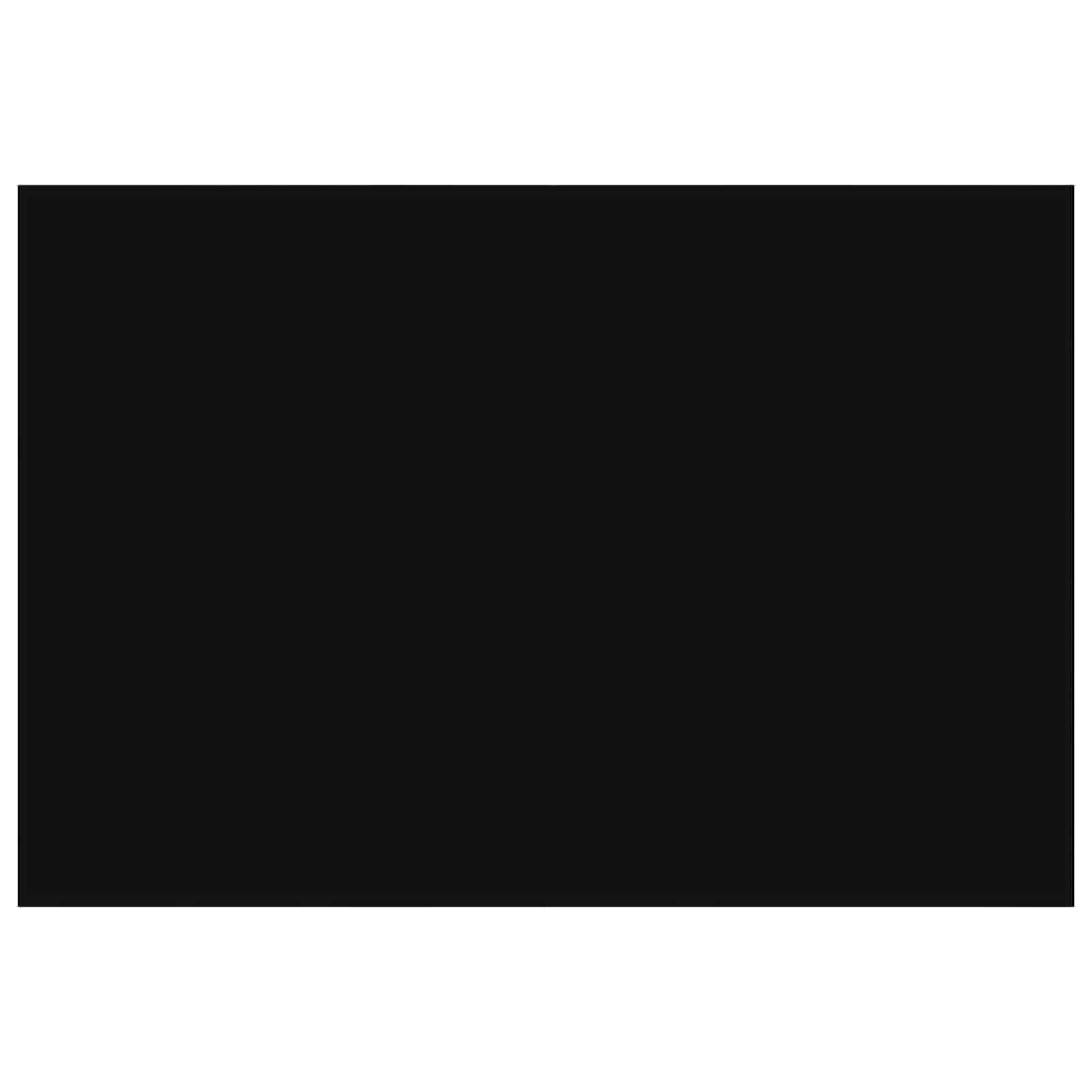 Markisenersatzstoff Schwarz 400 x 300 cm Polyester