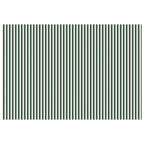 Markisenersatzstoff Grün und Weiß 450 x 350 cm Polyester