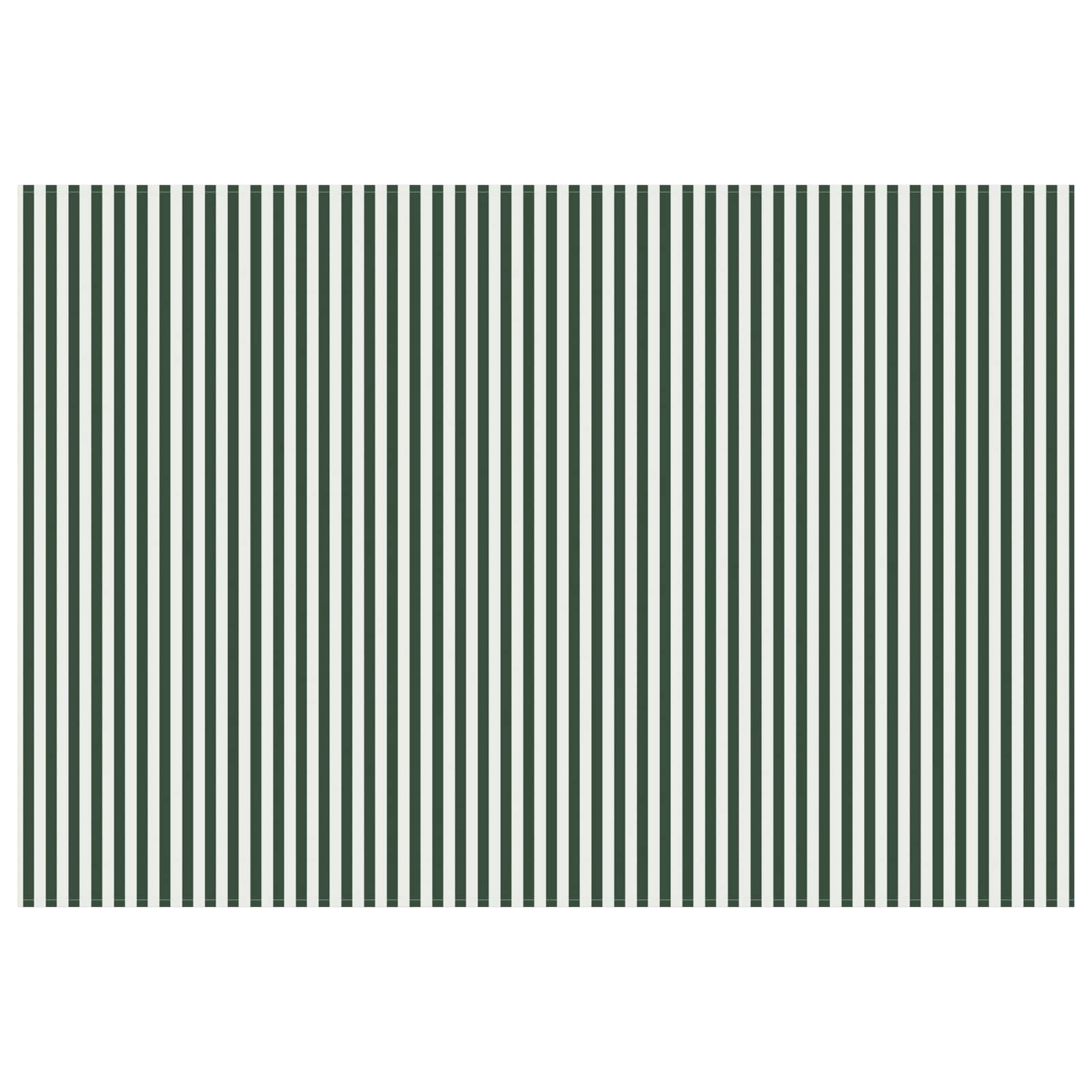 Markisenersatzstoff Grün und Weiß 450 x 350 cm Polyester
