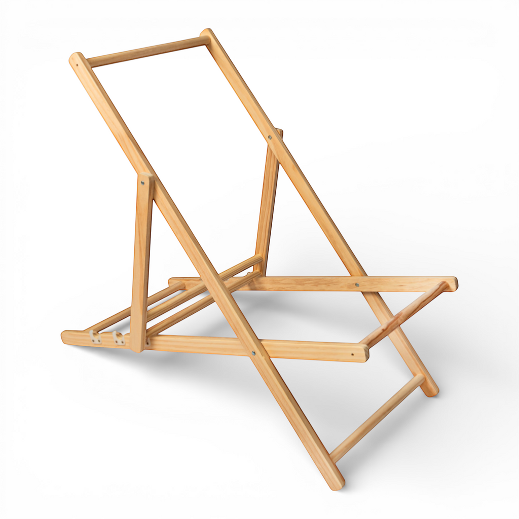 Liegestuhl aus Holz zur Selbstmontage-5