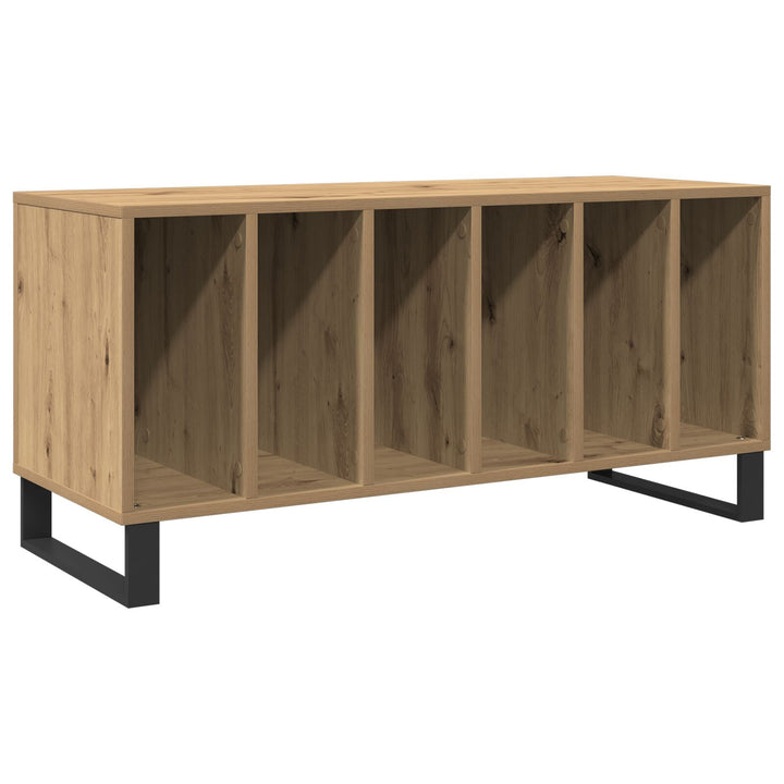 Record Cabinet Alte Holzbretter 100x38x48 cm Werkstoffholz