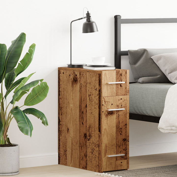 Apotheker-Schrank aus altem Holz 20x45,5x60 cm aus Holzwerkstoff
