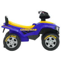 Aufsitz-Quad für Kinder Good Year Blau - Lauflernwagen &