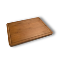 Bambus Schneidebrett mit Saftrille (38 x 28 2 cm)