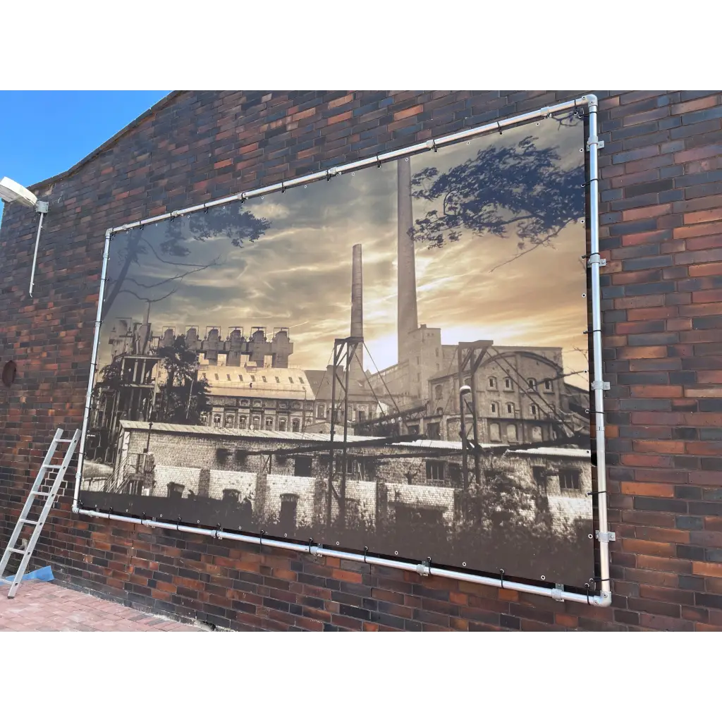 Bannerrahmen für Fassadenbanner - werbebanner