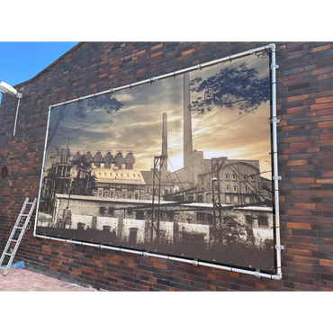 Bannerrahmen für Fassadenbanner - werbebanner