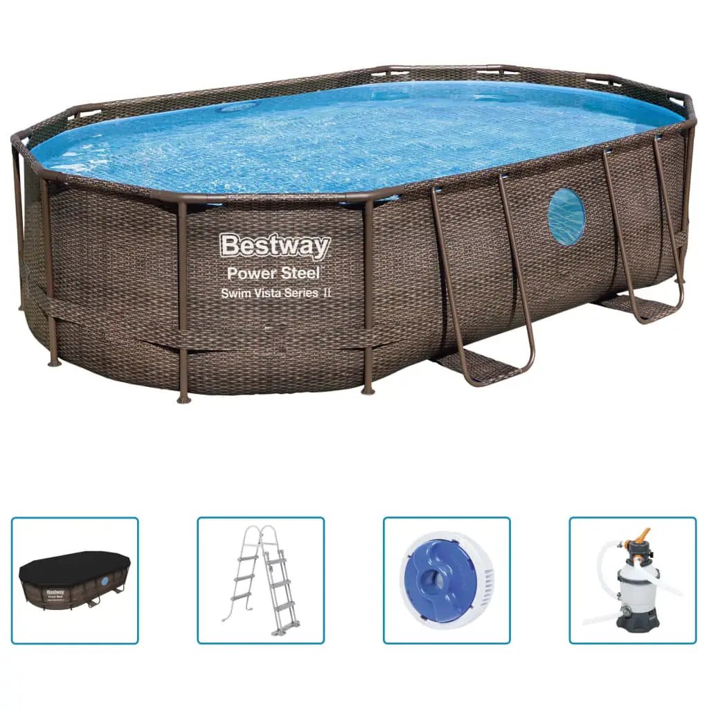 Bestway Power Steel Pool - Set 488x305x107 cm - Pools