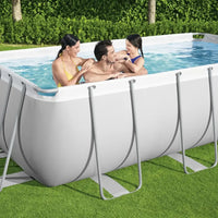 Bestway Power Steel Pool - Set Rechteckig 404x201x100 cm