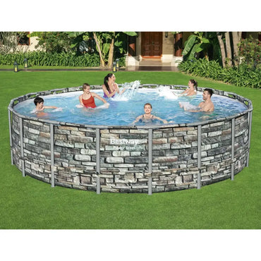 Bestway Power Steel Swimming Pool 549x132 cm - Pools