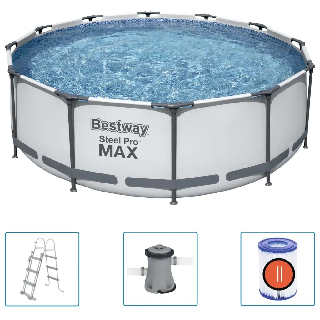 Bestway Steel Pro MAX Swimmingpool - Set 366x100 cm - Pools