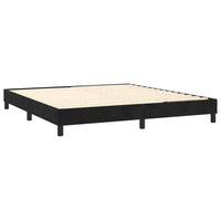 Boxspringbett mit Matratze Schwarz 160x200 cm Samt - Betten