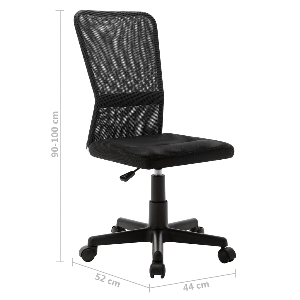 Bürostuhl Schwarz 44x52x100 cm Netzgewebe - Bürostühle