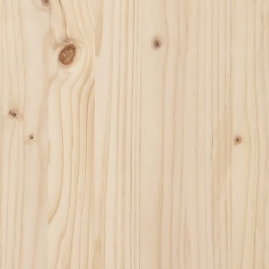 Couchtisch 80x80x45 cm Massivholz Kiefer - Couchtische