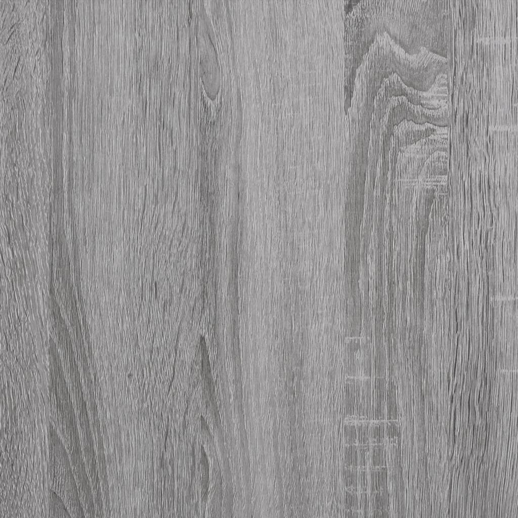 Couchtisch Grau Sonoma 102x50x40 cm Holzwerkstoff und Eisen