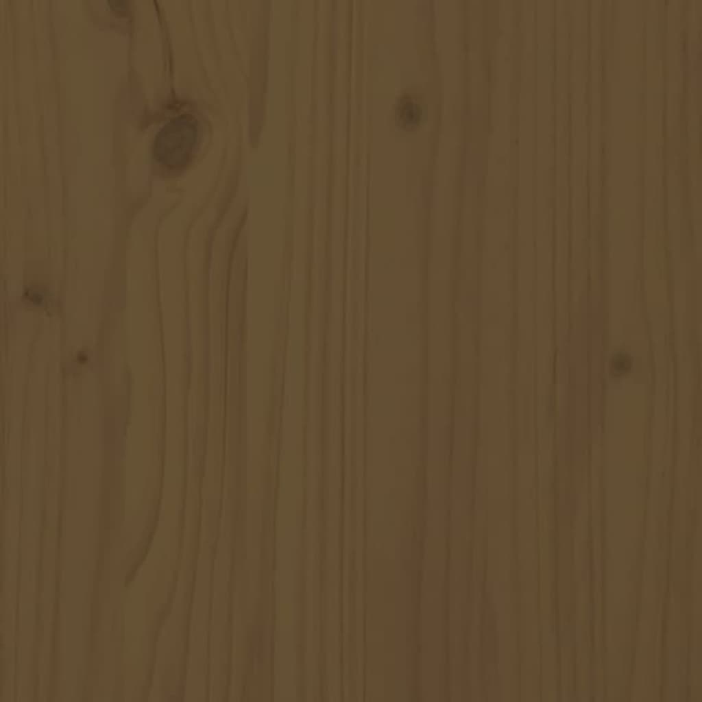 Couchtisch Honigbraun 100x50x41 cm Massivholz Kiefer