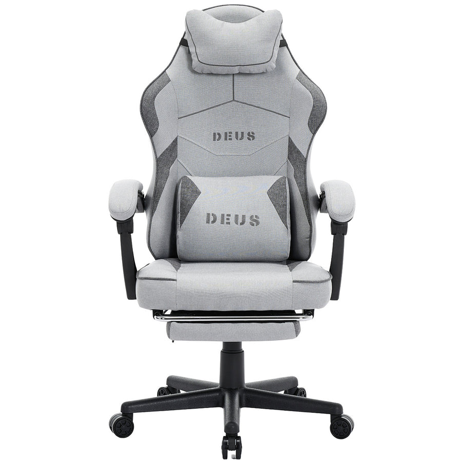 Gaming-Stuhl Deus Edge hellgrau/dunkelgrau