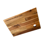 edles Frühstücksbrettchen / Schneidebrett Lasergravur