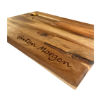 edles Frühstücksbrettchen / Schneidebrett Lasergravur