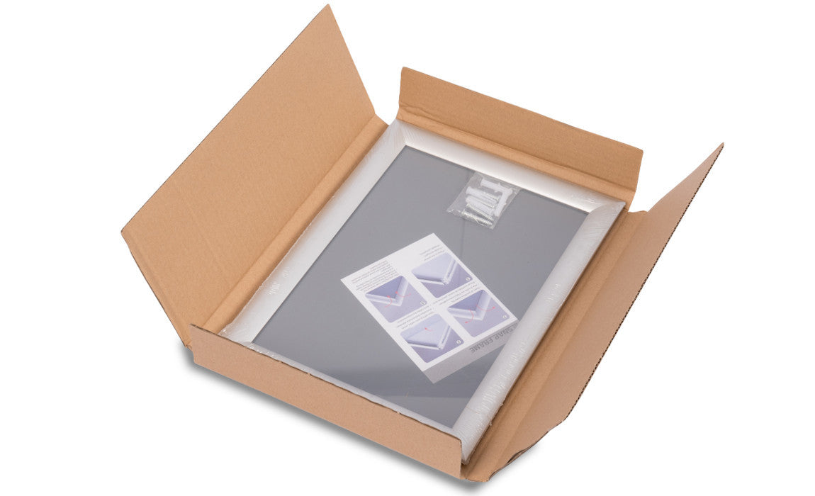 Klapprahmen Standard A0 (silbern)-5