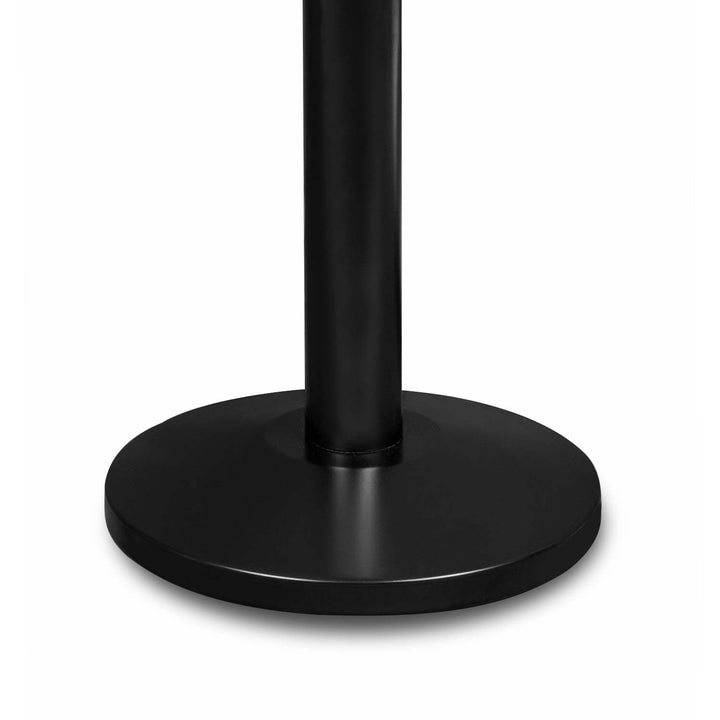 "Premium" Pfosten - schwarz matt, roter Gürtel-1