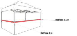 Halfbar 3 m