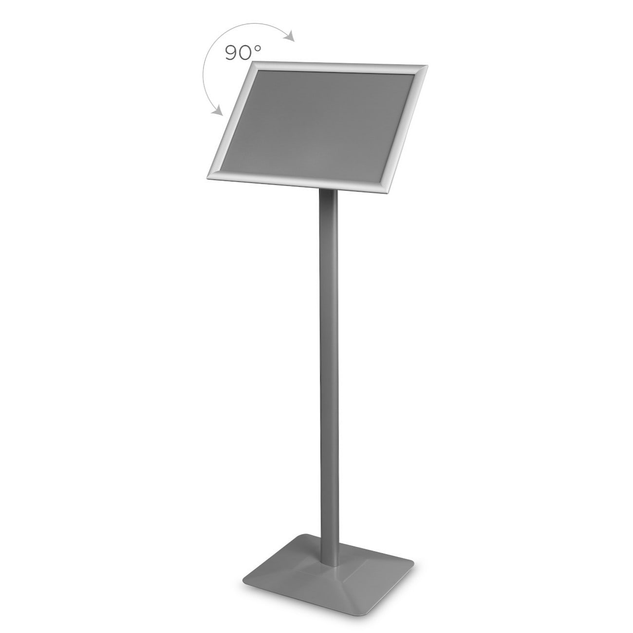 Info/Menüboard Premium silbern - A3-8