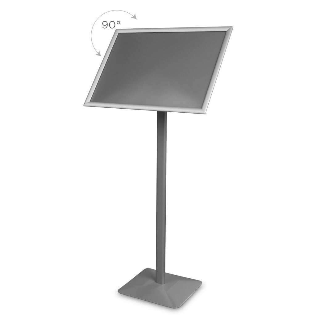 Info/Menüboard Premium silbern - A2-7