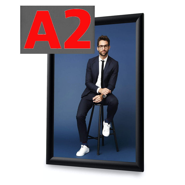 Klapprahmen Standard A2 (schwarz)-1